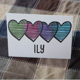 ハート愛好家かわいいレトロなバレンタインデー カード