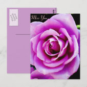 ハート愛_ ポストカード (正面/裏面)