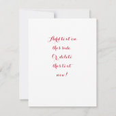 ハート感じツリー |バレンタイン | Romance |ノートカード ノートカード (裏面)