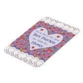 ハート感動的友好引用文冷蔵庫用マグネット マグネット (左側)