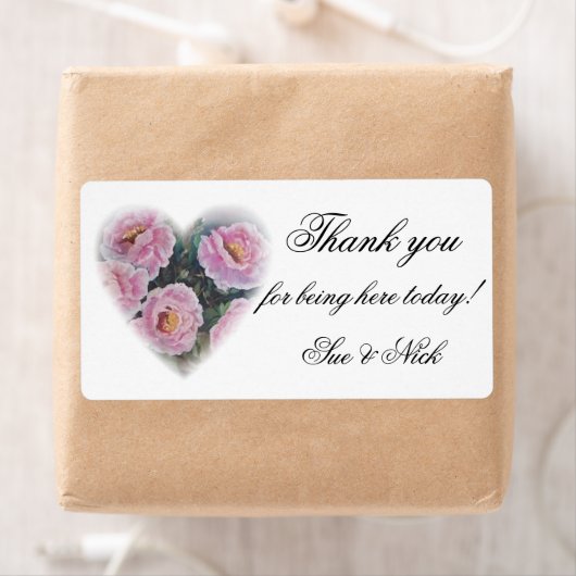 ハート感謝していロサス ラベル (インサイチュ)