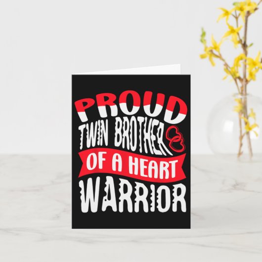 ハート戦士ハート病障害Chの兄弟 カード (黄色い花)