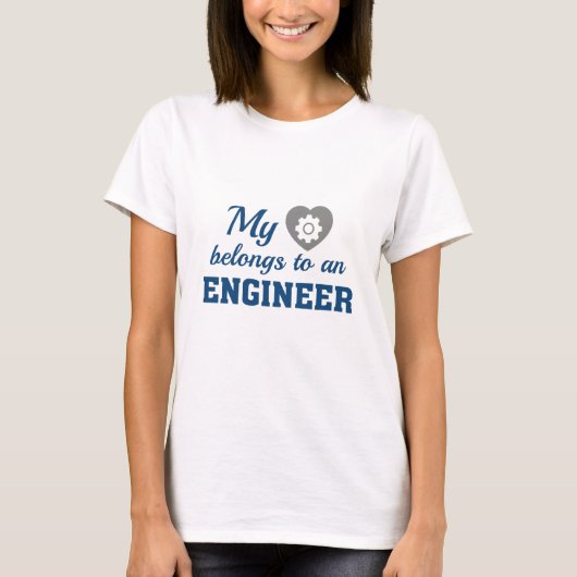 ハート所属技術者 Tシャツ (正面)