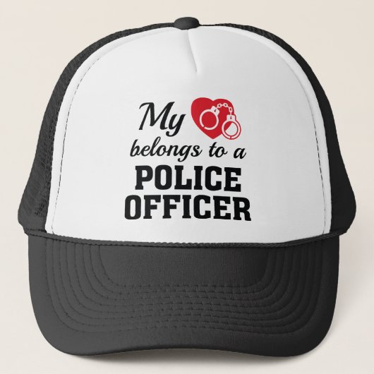 ハート所属警察官 キャップ (正面)