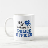 ハート所属警察官 コーヒーマグカップ (左)