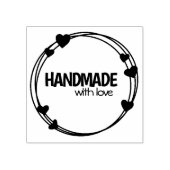 ハート手作り愛 ラバースタンプ (インプリント)