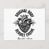 ハート手術オリジナル体リビルトエンジ走ンLi エンクロージャーカード (裏面)