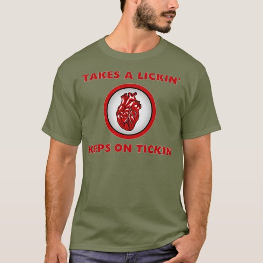 ハート手術ハート発作ストロークギフト Tシャツ (正面)