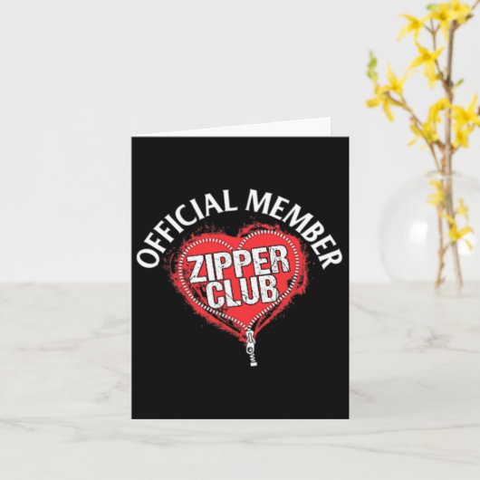 ハート手術公式ジッパークラブ会員ギフト カード (黄色い花)