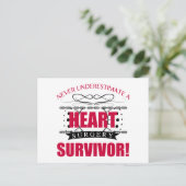 ハート手術遺族 ポストカード (スタンド正面)