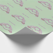 ハート手錠 ラッピングペーパー (角)