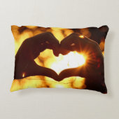 ハート手 アクセントクッション (裏面)