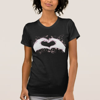 ハート手 Tシャツ