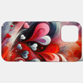 ハート抽象芸術iPhone / iPadケース Case-Mate iPhoneケース (裏面 (横))