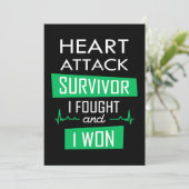 ハート攻撃の生存者、私は戦って私は勝った 招待状 (スタンド正面)