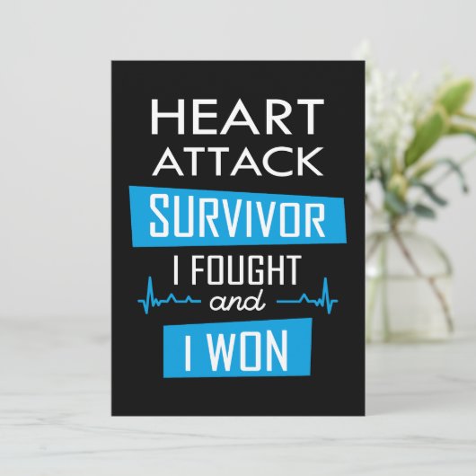 ハート攻撃の生存者、私は戦って私は勝った 招待状 (スタンド正面)
