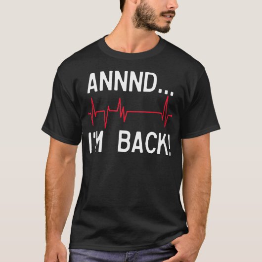 ハート攻撃の生存者_8 Tシャツ (正面)
