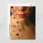 ハート攻撃はがき ポストカード (正面/裏面)