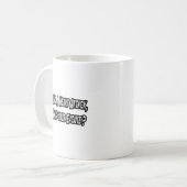 ハート攻撃…言い訳? コーヒーマグカップ (正面左)