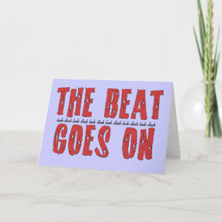 ハート攻撃Tシャツ |バイパス患者への贈り物 カード