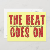 ハート攻撃Tシャツ |バイパス患者への贈り物 ポストカード (正面/裏面)