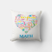 ハート数学 クッション (正面)