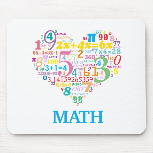 ハート数学 マウスパッド (正面)