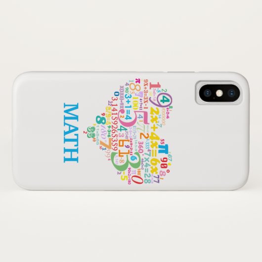 ハート数学 Case-Mate iPhoneケース (裏面(横))
