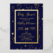 ハート星団 箔招待状 (正面)