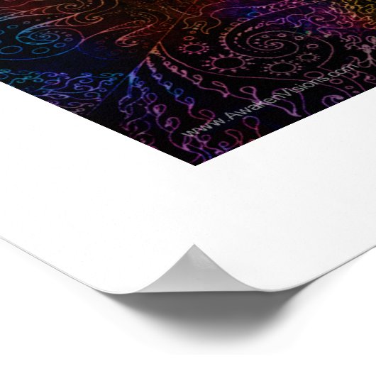 ハート星座2 ポスター (角)