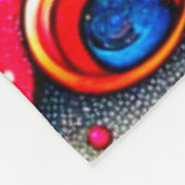 ハート星 フリースブランケット (角)