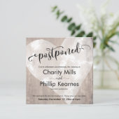 ハート書の延期結婚カード (スタンド正面)