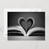 ハート書撮影 ポストカード (正面/裏面)