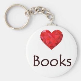 ハート書 キーホルダー