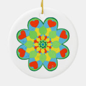 ハート曼荼羅 セラミックオーナメント (裏面)