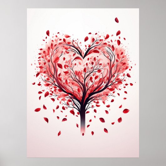 ハート木 ポスター (正面)