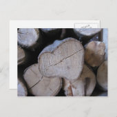 ハート材 ポストカード (正面/裏面)