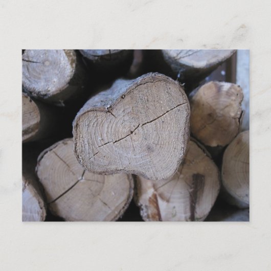 ハート材 ポストカード (正面)