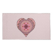 ハート枕の層 枕カバー (裏面)