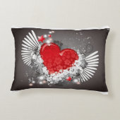 ハート枕 アクセントクッション (裏面)
