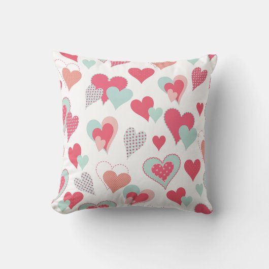 ハート枕 クッション (正面)