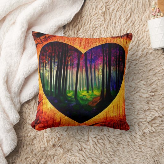 ハート枕 クッション (ブランケット)