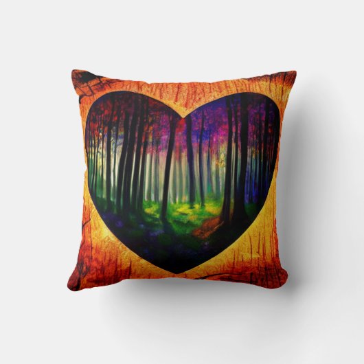 ハート枕 クッション (裏面)