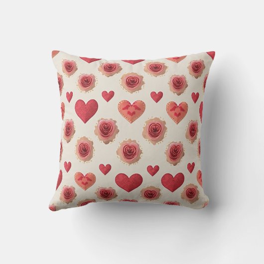 ハート枕 クッション (裏面)