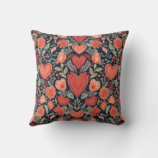 ハート枕 クッション (裏面)