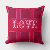 ハート枠 クッション (正面)