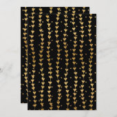 ハート柄14 サンキューカード (正面/裏面)