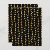 ハート柄14 ノートカード (正面/裏面)