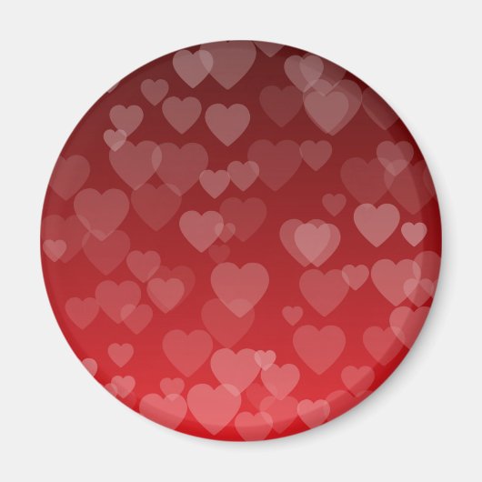 ハート柄19 マグネット (正面)