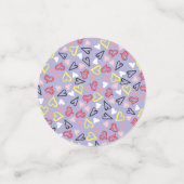 ハート柄31 コンフェッティ (スモール正面)